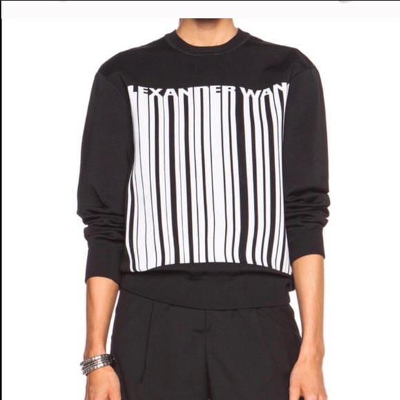 ALEXANDER WANG Intarsia Barcode Top - Picture 8 of 8